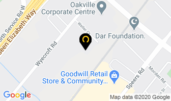 Can Crete Ltd in Burlington map