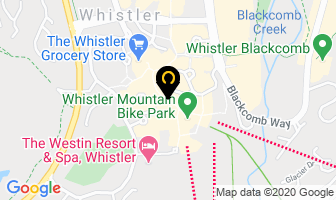 Can-Ski in Whistler map