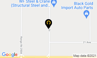 Cana West Valve Inc in Nisku map