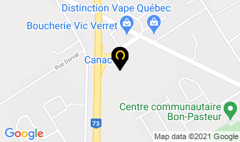Canac in Ville de Québec map
