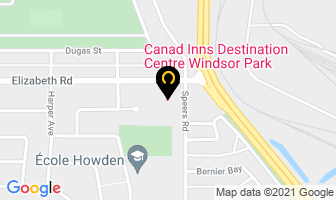 Canad Inns Destination Centre Windsor Park in Winnipeg map