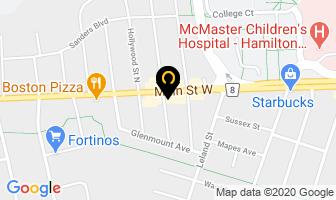 Canada Cash Advance in Hamilton map