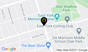 Canada Dry Cleaning Alteration in East York map