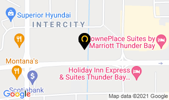 Canada Employment Center For Students in Thunder Bay map