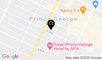 Canada Life Assurance Co in Prince George map