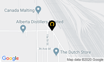 Canada Malting Co in Calgary map