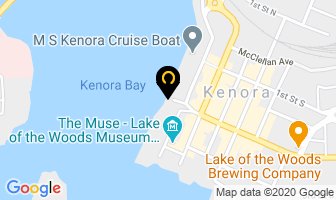 Canada Outfitters in Kenora map