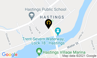 Canada Post in Trent Hills map