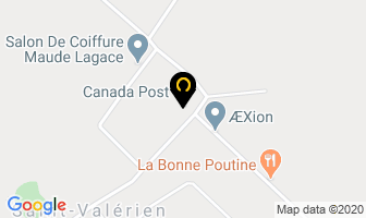 Canada Post in Saint-valérien-de-milton map
