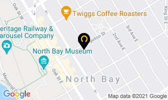 Canada Post in North Bay map