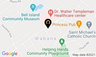 Canada Post in Division No. 1, Subd. B map