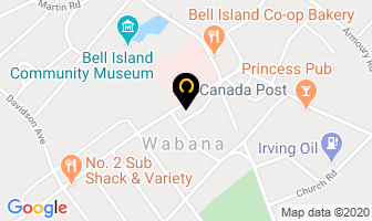 Canada Post in Division No. 1, Subd. B map