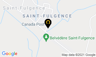 Canada Post in Saint-fulgence map