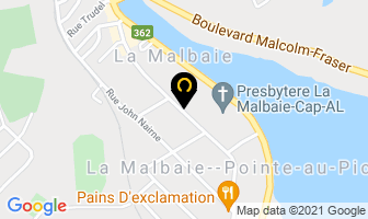 Canada Post in La Malbaie map
