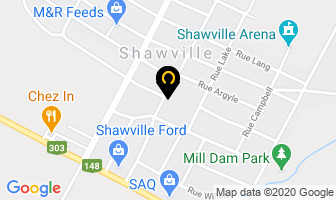 Canada Post in Shawville map