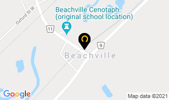 Canada Post in Beachville map