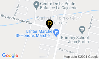 Canada Post in Saint-honoré map