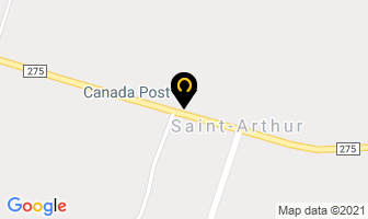 Canada Post in Addington map
