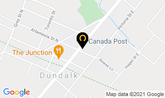 Canada Post in Dundalk map