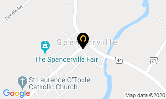 Canada Post in Spencerville map