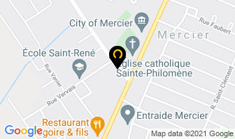 Canada Post in Mercier map