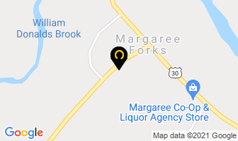 Canada Post in Margaree Forks map
