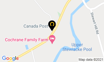 Canada Post in Upper Stewiacke map