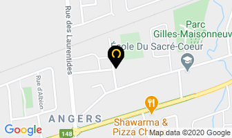 Canada Post in Gatineau map