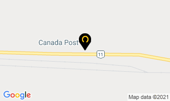 Canada Post in Cochrane District map