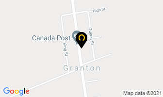 Canada Post in Granton map