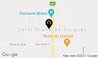 Canada Post in Saint-bruno-de-guigues map