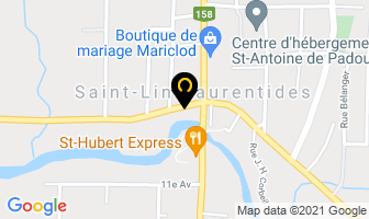 Canada Post in Saint-lin-laurentides map