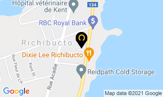 Canada Post in Richibucto map
