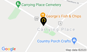 Canada Post in Carrying Place map