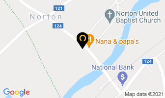 Canada Post in Norton map