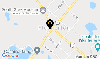 Canada Post in Flesherton map