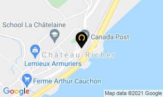 Canada Post in Château-richer map