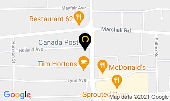 Canada Post in Timmins map