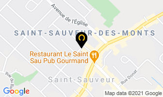 Canada Post in Saint-Sauveur map