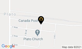 Canada Post in Plato map