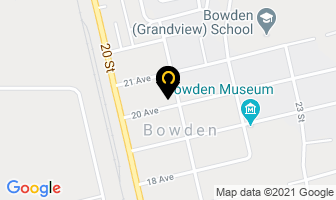 Canada Post in Bowden map