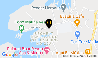 Canada Post in Madeira Park map