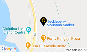 Canada Post in Christina Lake map