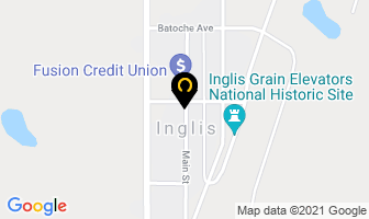 Canada Post in Inglis map