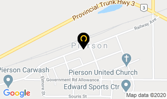 Canada Post in Pierson map