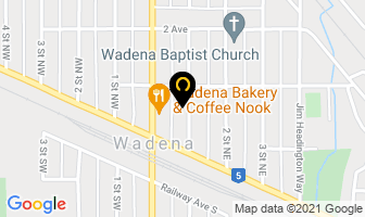 Canada Post in Wadena map
