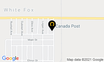 Canada Post in White Fox map