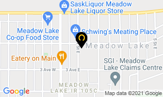 Canada Post in Meadow Lake map