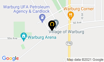 Canada Post in Warburg map