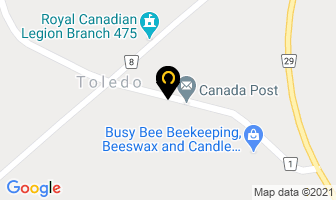 Canada Post in Toledo map